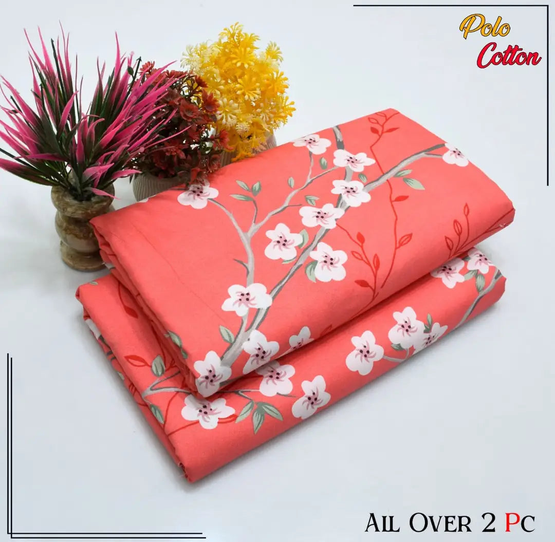 2 Pcs Women's Unstitched