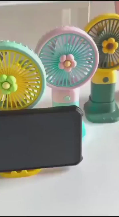 Mini Portable Fan 1.5W Fast Charge