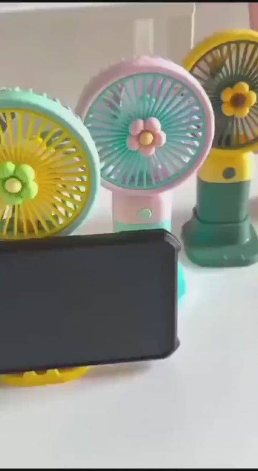 Mini Portable Fan 1.5W Fast Charge